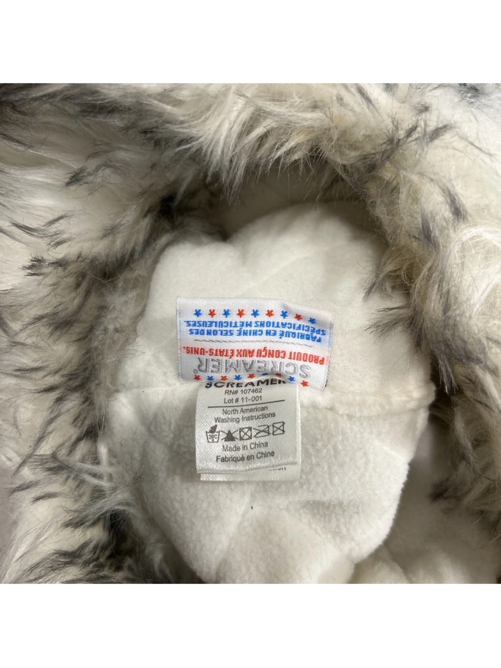 Screamer Trapper Hat Faux Fur Knit Ear Flap Fleece Lined Bomber Hat Winter OSFM - Picture 11 of 12